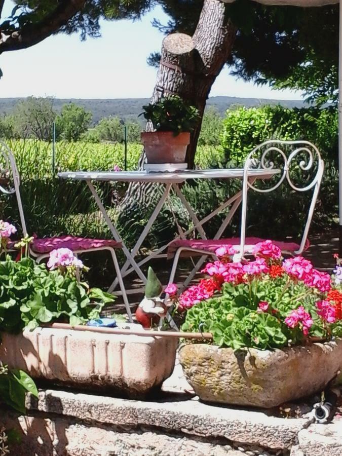 Bed and Breakfast Vents D'Anges Sainte-Cécile-les-Vignes Exteriér fotografie